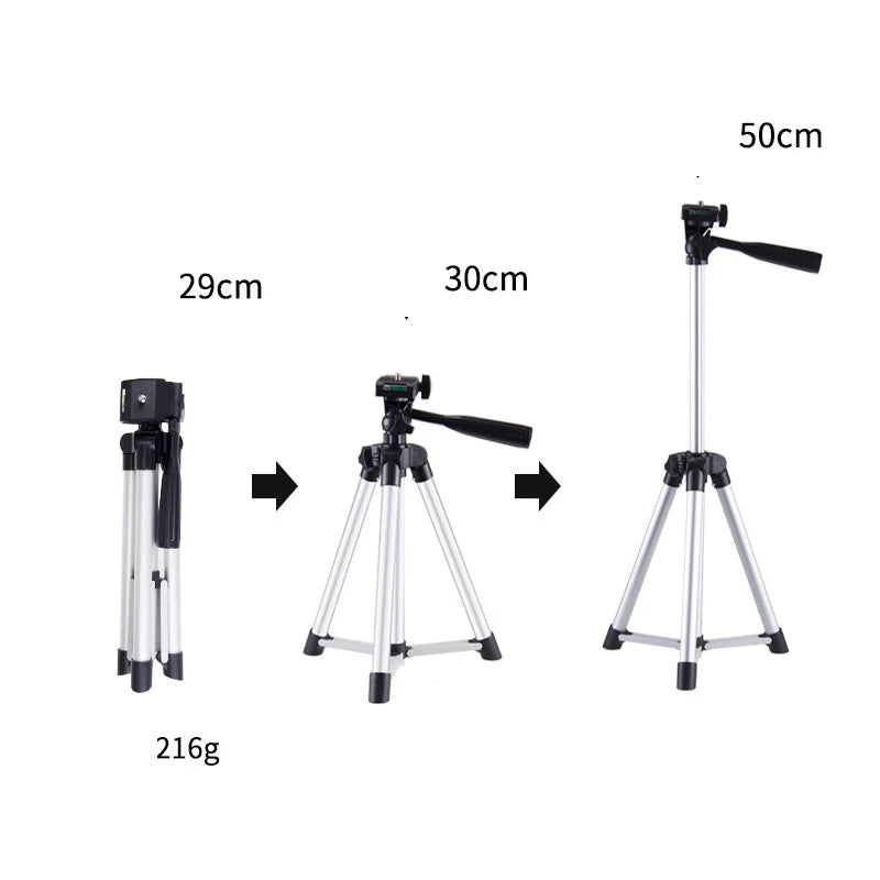 Phone Live Ring Light 10 Inch 26cm Video Light Ring Lamp With Phone Stand Tripods Photography Circle Fill Light For YouTube