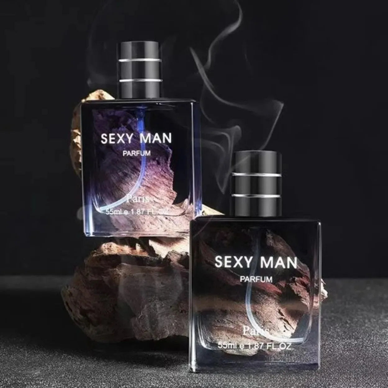Men's Woody & Marine Perfume 50ml Long Lasting Intense Scent Attractive Fragrance For Dating Daily Wear Intense Scent summer