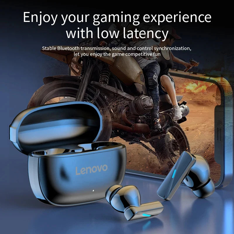 Lenovo New Mate 50 TWS Wireless Bluetooth Earphones In Ear True Sport Headphones HiFI Stereo Game Waterproof Headset With Mic