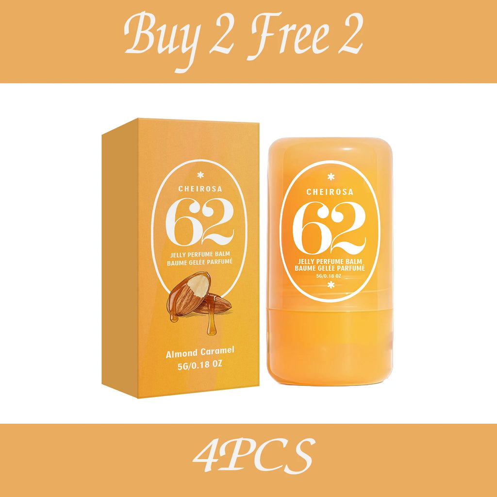 AMZ 5g Solid Fragrance (almonds caramel) Elegant Fragrance Exudes Gentle Charm Commuting Date Portable Fragrance