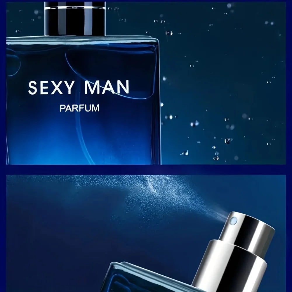 1.86 oz. Elegant men's cologne, perfume spray, romantic couple's perfume, fresh wood fragrance, lasting charming fragrance, release sexy charm, perfect dating gift, party, boyfriend or husband