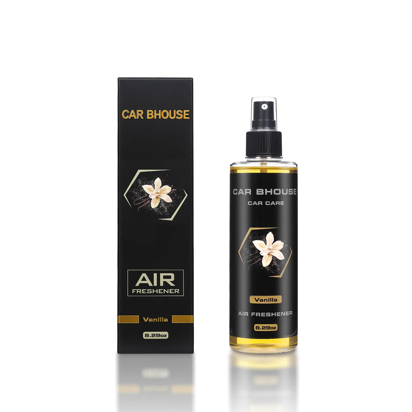 Car Air Freshener Spray Car Fragrance Flower Fruit Scent Fresh Perfume 8.29oz/245ml large capacity Car Interior Deodorant Spray