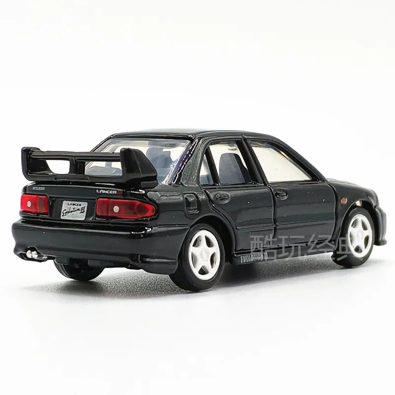 TAKARA TOMY 10th Anniversary Mitsubishi Lancer GSR Evolution III Diecast Alloy Model Car Perfect Enthusiasts Collectible Gift