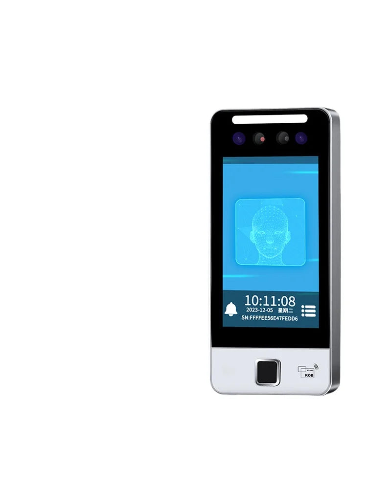 KOB Dynamic Face Access Control All-in-One Machine Swipe Card Password Fingerprint Remote Access Control WIFI Mini Program