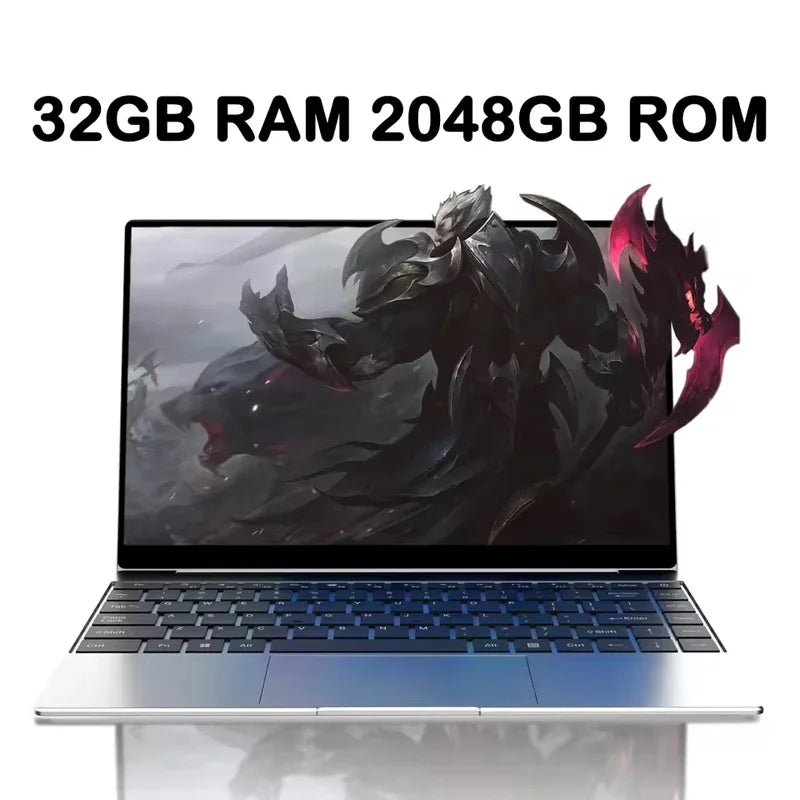 Premium 15.6inch Full HD Notebook Intel I9-9900 Powerful Performance Home Business Gaming Laptop