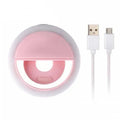 Selfie Light Clip On Light For iPhone Samsung POCO Phone Light Ring Video Photo Lamp Flashlight Back Light USB Charge