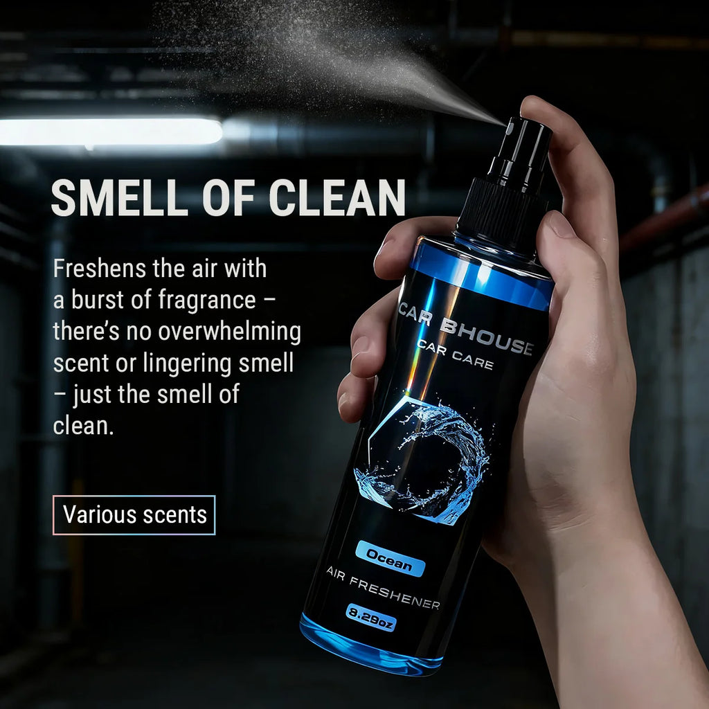 Car Air Freshener Spray Car Fragrance Flower Fruit Scent Fresh Perfume 8.29oz/245ml large capacity Car Interior Deodorant Spray