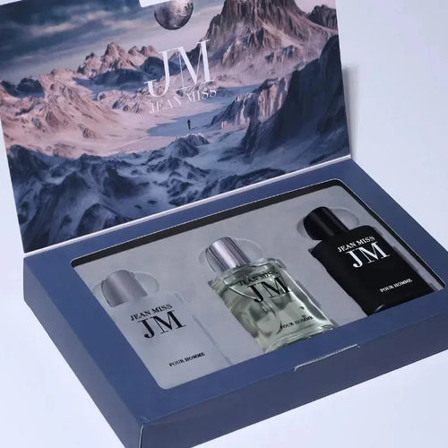 3*30ml Original Men's Perfume Original Gift Set (3-piece Men's Eau de Parfum - Long-lasting Woody Floral Scent