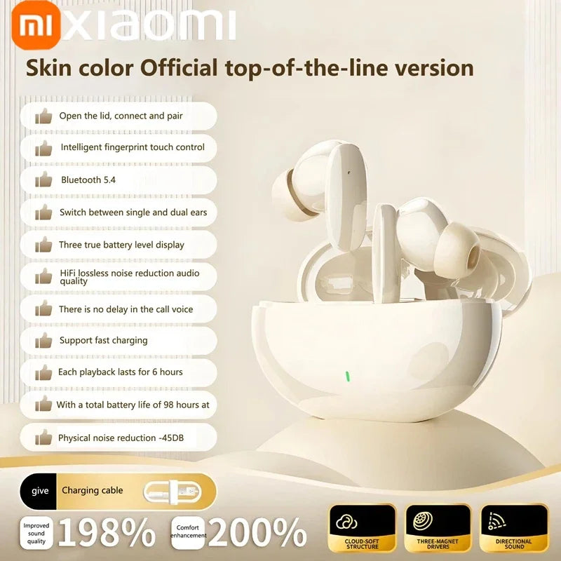 Lenovo New Wireless Earphone Bluetooth Headsets TWS 5.3 Stereo Earbuds Hifi Headphones HD Microphone For Iphone And Android