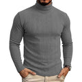 Men's Half Turtleneck Sweater Autumn Winter Soild Long-sleeved T-shirt High Elastic Slim Fit Pullover Thickened Bottoming Shirt