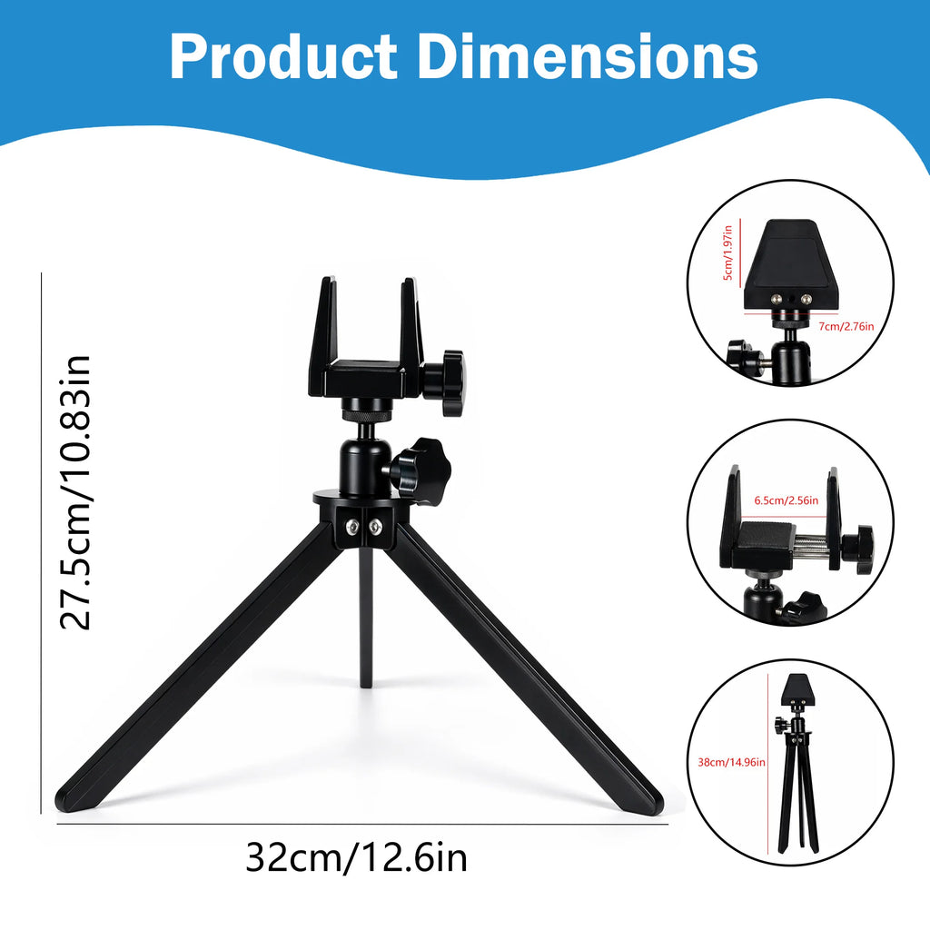 Hunting Tripod Stand Calibration Frame vice Clamp Shooting Practice Three-legged Stand for Archery And Target Shooting