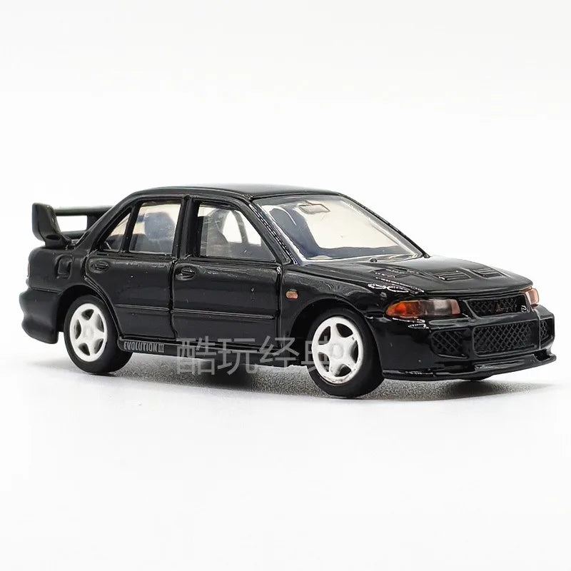 TAKARA TOMY 10th Anniversary Mitsubishi Lancer GSR Evolution III Diecast Alloy Model Car Perfect Enthusiasts Collectible Gift