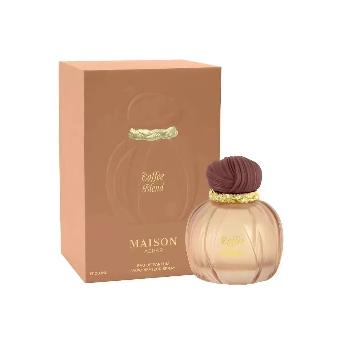 MASION | Coffee mixed with perfume 3.4 oz, neutral light essence, combined with sweet almond, milk, coffee and vanilla