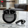 Monster Original TWS Bluetooth 5.2 Earphones Low Latency Earclip Bluetooth Headphone HD Call HiFi Music Game Sport Earbuds